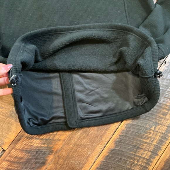 The North Face WindWall Fleece Jacket Men’s XL | Black Full Zip Outdoor Layer - Picture 7 of 13